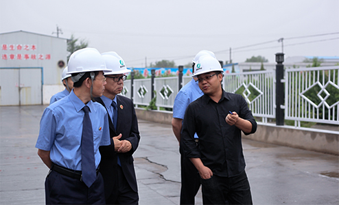 定边县、吴起县、子长县检察院领导参观陕西邦达环保工程有限企业